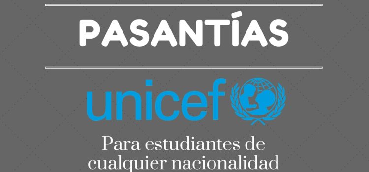 Programa de pasantías internacionales en la UNICEF