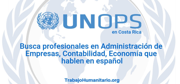 Naciones Unidas – UNOPS busca oficiales de proyecto