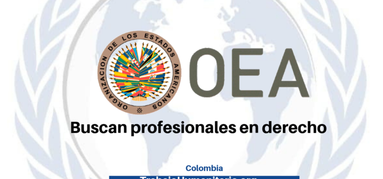 OEA Buscan profesionales en derecho