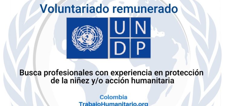 Voluntariado remunerado PNUD-Unicef: Especialista – Protección de la Niñez y Acción Humanitaria