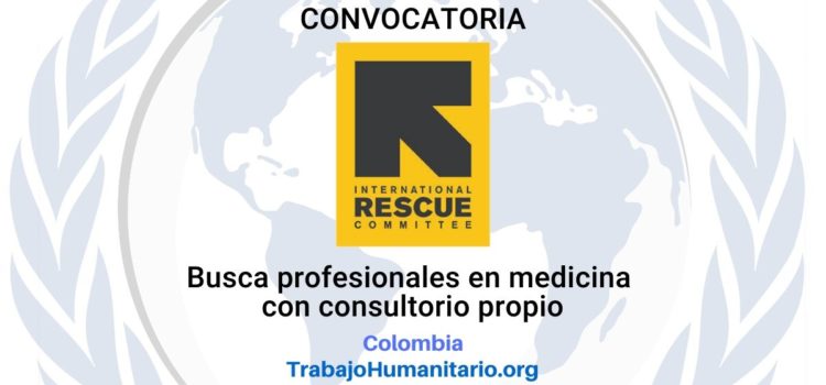 IRC busca contratar servicios médicos