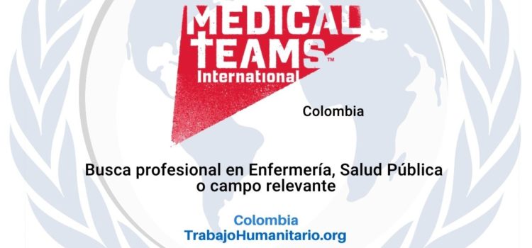 Medical Teams busca Supervisor/a de Salud Comunitaria