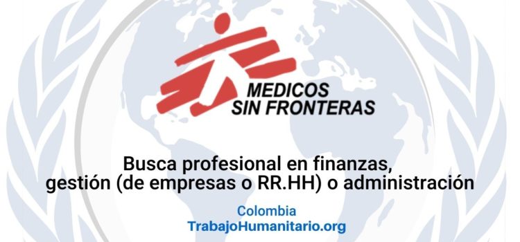 Médicos Sin Fronteras busca gestor de finanzas y RRHH