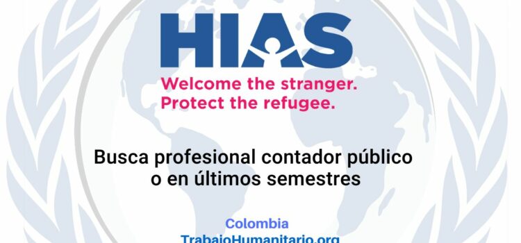 HIAS busca Asistente Financiero y Administrativo para Bogotá