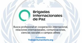 Brigadas Internacionales de Paz busca persona Coordinadora de Monitoreo y Recaudación de Fondos en Colombia Brigadas Internacionales de Paz busca persona Coordinadora de Monitoreo y Recaudación de Fondos en Colombia