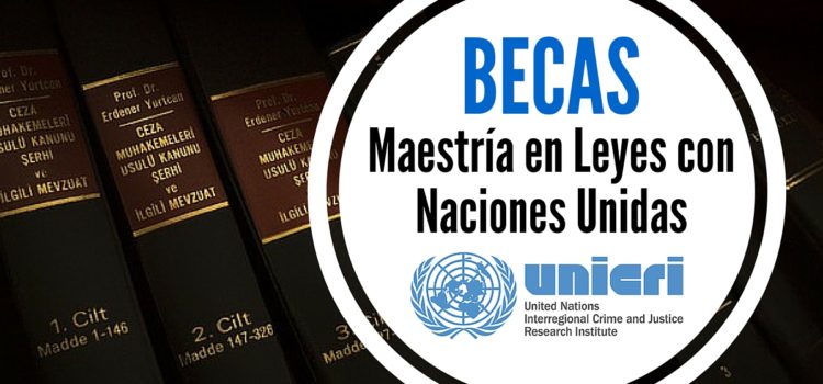 Becas para cursar maestrías en leyes con las Naciones Unidas