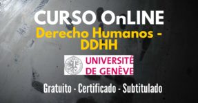 Curso online y gratuito sobre Derechos Humanos – Universidad de Ginebra