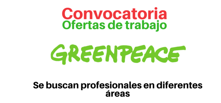 Vacantes con Greenpeace