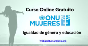 Curso online con ONU MUJERES: Igualdad de genero y educacion