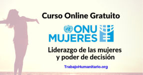 ONU Mujeres: Curso Online Liderazgo de las mujeres y poder de decisión ONU Mujeres