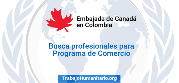 Vacante con la Embajada de Canadá en Colombia