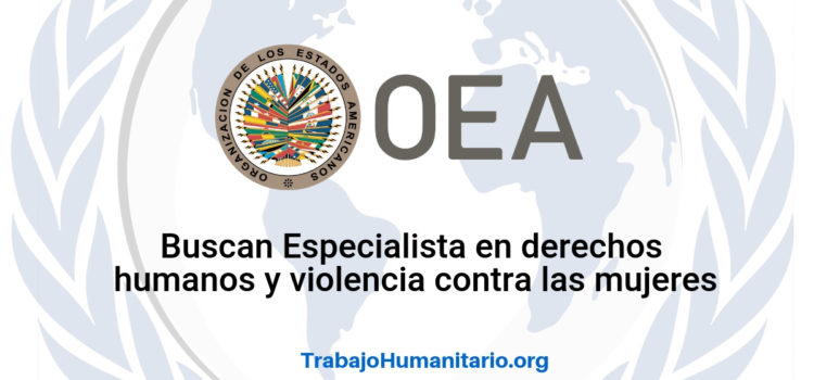 Vacantes disponibles con la OEA