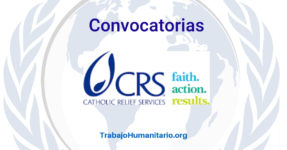 Convocatorias con Catholic Relief Services