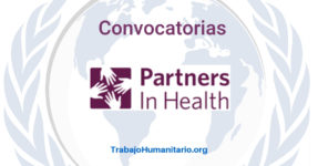 Diferentes oportunidades laborales con Partners In Health