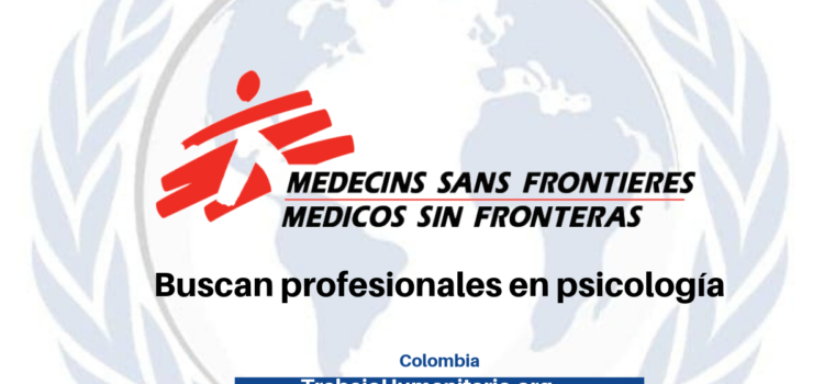 Trabaja con Médicos Sin Fronteras