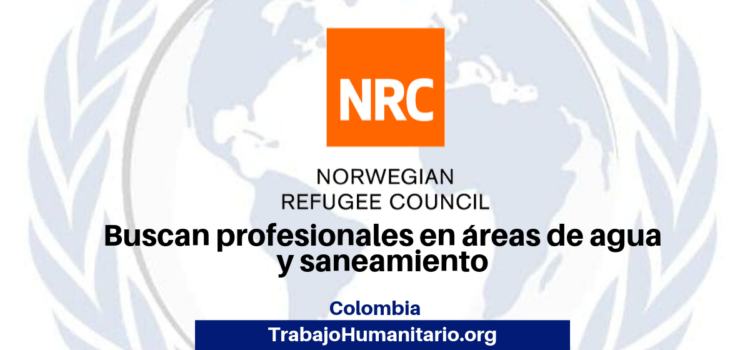 NRC busca profesionales para el cargo de Asistente Técnico en Alojamiento e Infraestructura