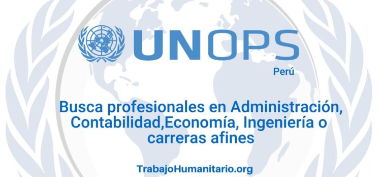 Naciones Unidas – UNOPS busca oficial de adquisiciones