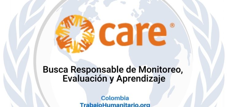 CARE busca responsable de monitoreo y evaluación