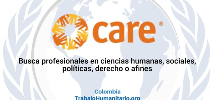 CARE busca responsable regional de proyecto respuesta humanitaria
