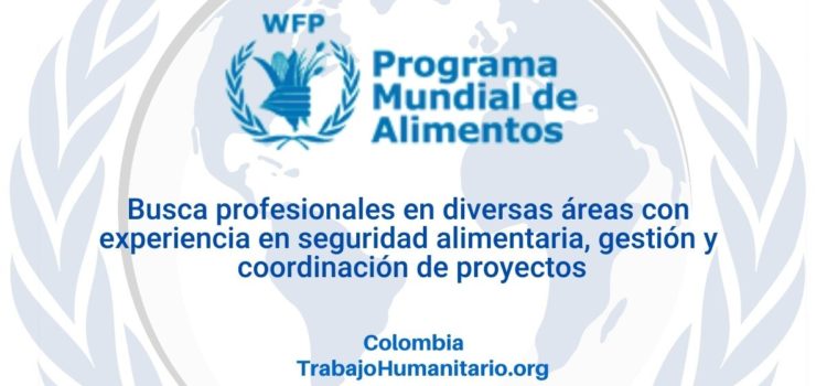 El Programa Mundial de Alimentos busca profesionales en diversas áreas