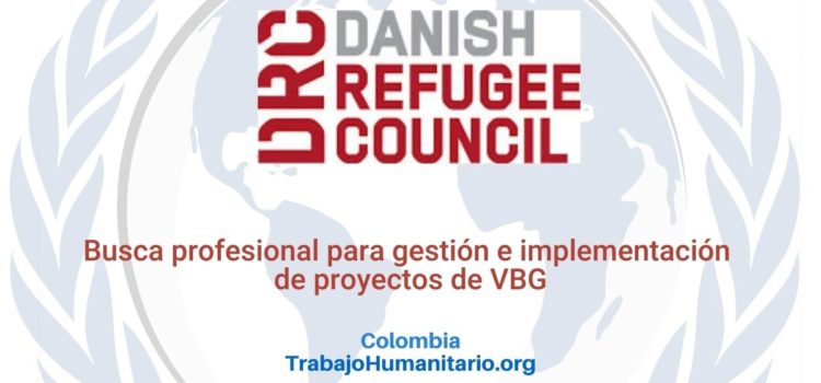 Danish Refugee Council busca profesional para Gestión e Implementación de proyectos de VBG