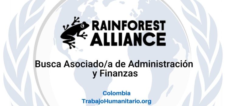 Rainforest Alliance busca profesional en contabilidad