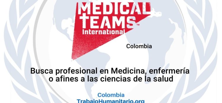 Medical Teams busca Coordinador/a de Programa de Salud