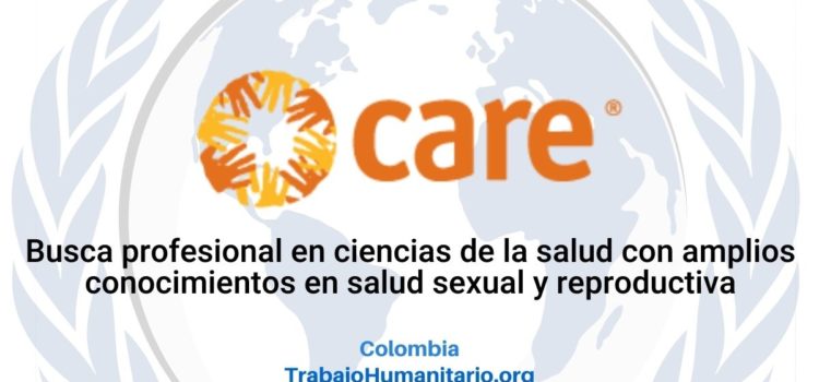 CARE en Colombia busca gestor/a comunitario/a en Nariño