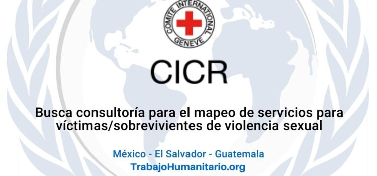 CICR busca consultoría para el mapeo de servicios para víctimas