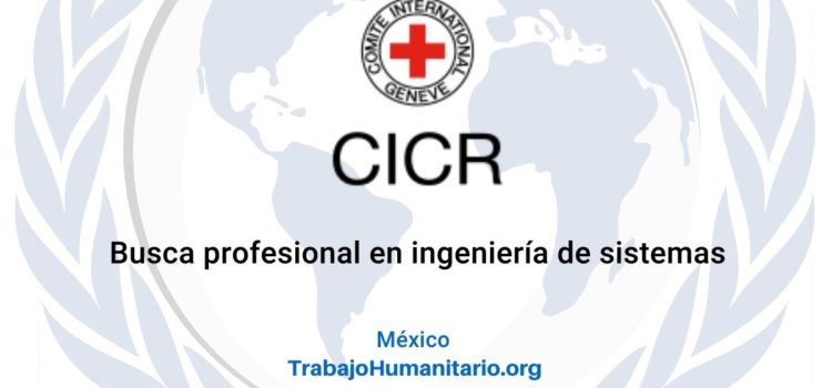 CICR en México busca ingeniero/a de soporte de sistemas