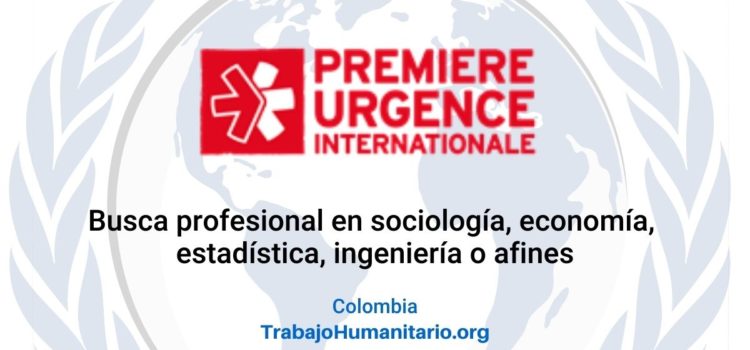 PUI – Premiere Urgence Internationale busca oficial MEAL