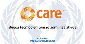 CARE busca auxiliar de servicios generales para Pasto, Colombia
