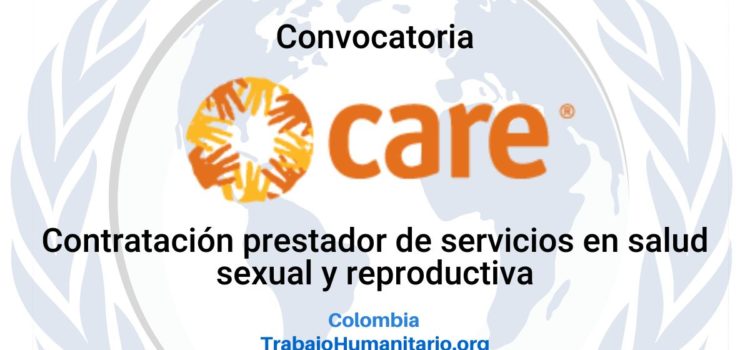 CARE abre licitación para la contratación de prestador de servicios en salud sexual y reproductiva