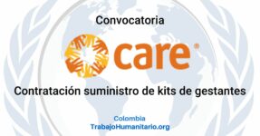CARE busca contratación de suministros de kits de gestantes