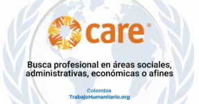 CARE busca oficial de programa de transferencias monetarias para Cúcuta