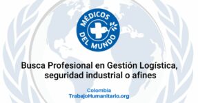 Médicos del Mundo busca oficial de logística para Bogotá