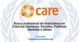 CARE busca oficial de protección con énfasis en gestión de casos para Pereira