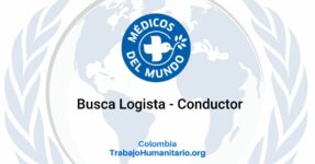 Médicos del Mundo busca logista conductor para Bogotá