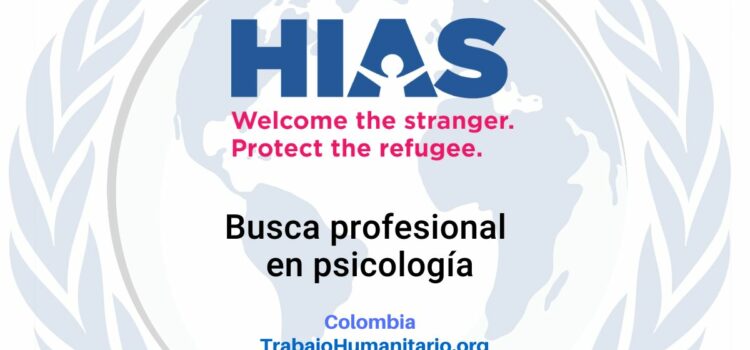 HIAS busca oficial de salud mental y atención psicosocial