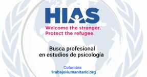 HIAS busca asistente en salud mental y atención psicosocial (SMAPS)
