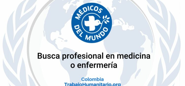 Médicos del Mundo busca coordinador/a medical