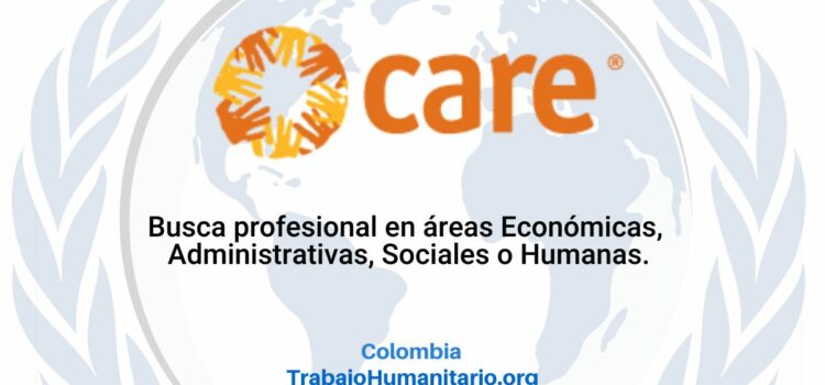 CARE busca responsable de monitoreo, evaluación, aprendizaje y rendición de cuentas para Bogotá
