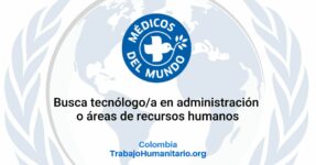 Médicos del Mundo busca asistente de recursos humanos para Bogotá