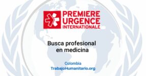Premiere Urgence Internartionale busca medico/a