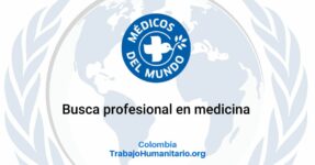 MdM Médicos del Mundo busca supervisor/a de equipos de salud para Bogotá