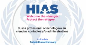 HIAS busca asistente administrativo sub oficina en Santa Marta