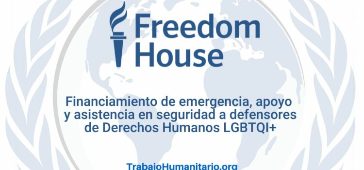 Fondos de emergencia, apoyo y asistencia a defensores de DDHH LGBTQI+