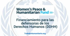 Financiación de WPHF para las defensoras de derechos humanos