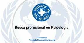 Médicos del Mundo busca referente de salud mental y apoyo psicosocial para Bogotá