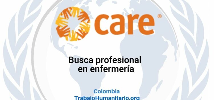 CARE busca enfermera/o en salud sexual y reproductiva para Cauca